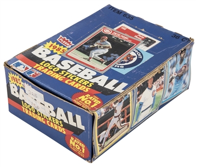 1985 Fleer Baseball Unopened Wax Box (36 Packs)